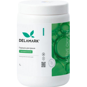Пральний порошок Delamark з активним киснем, 1 кг